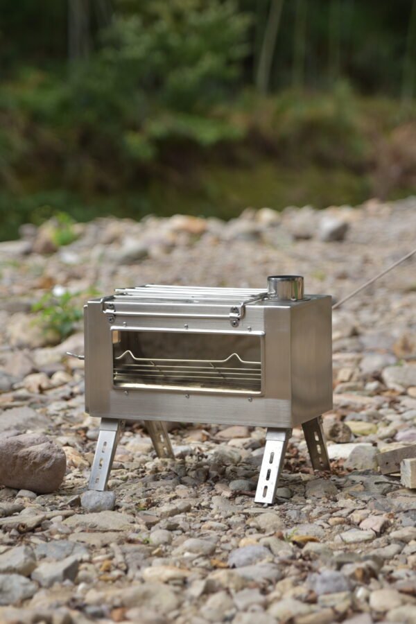 Outdoor Single-sided Glass Wood Stove
