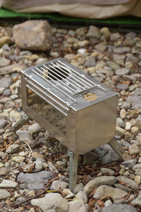 Outdoor Double-sided Glass Wood Stove