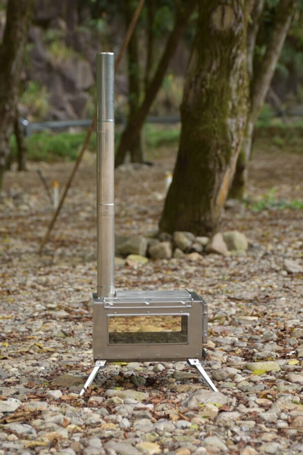 Outdoor Single-sided Glass Wood Stove