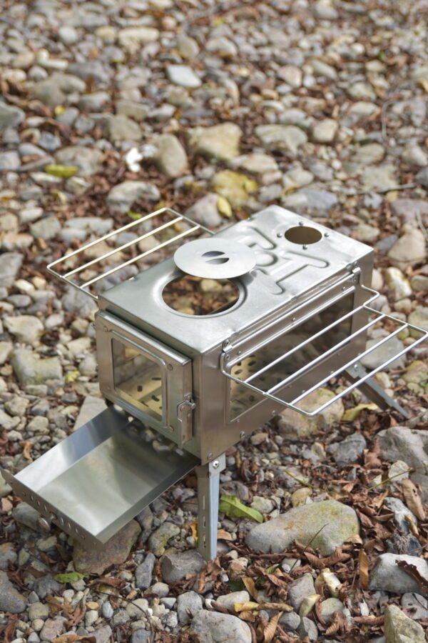 Outdoor Double-sided Glass Wood Stove
