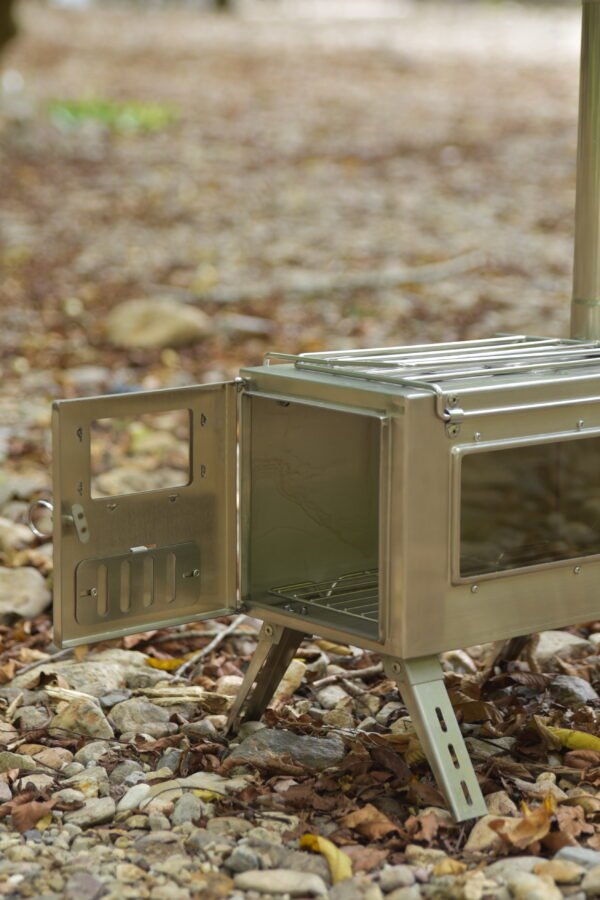 Outdoor Single-sided Glass Wood Stove