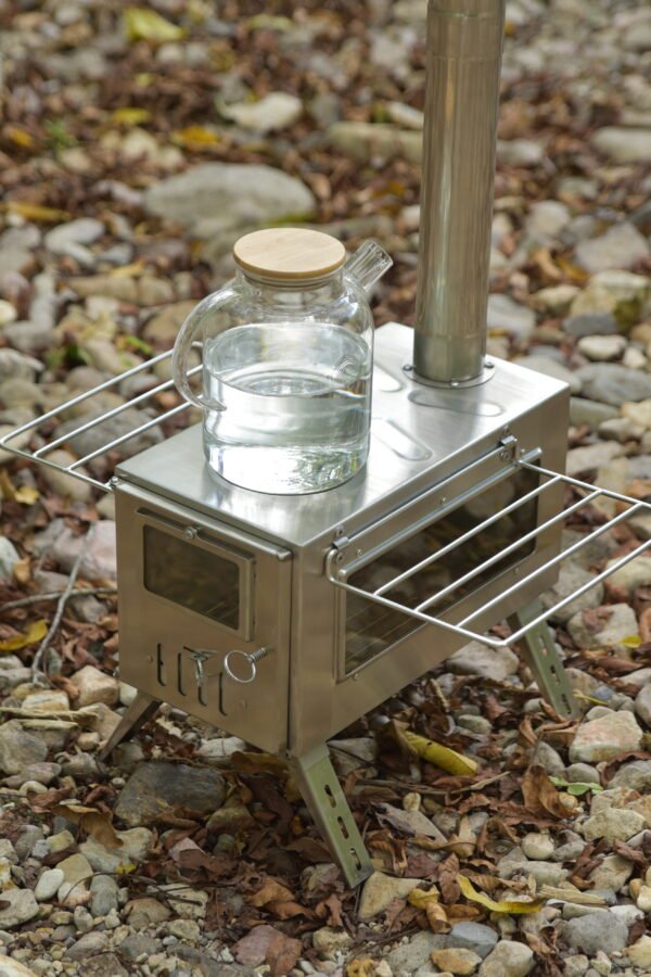Outdoor Single-sided Glass Wood Stove