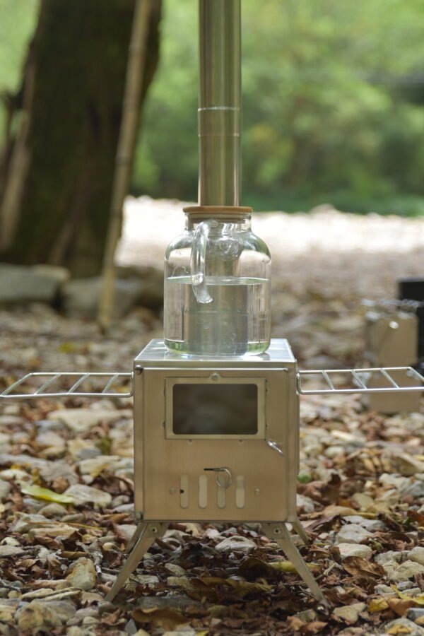 Outdoor Single-sided Glass Wood Stove