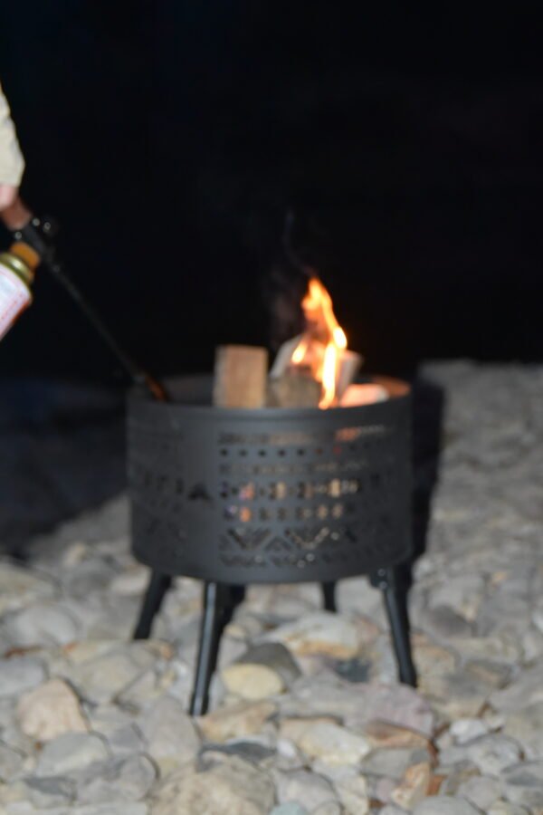 Outdoor Portable Round Fire Platform