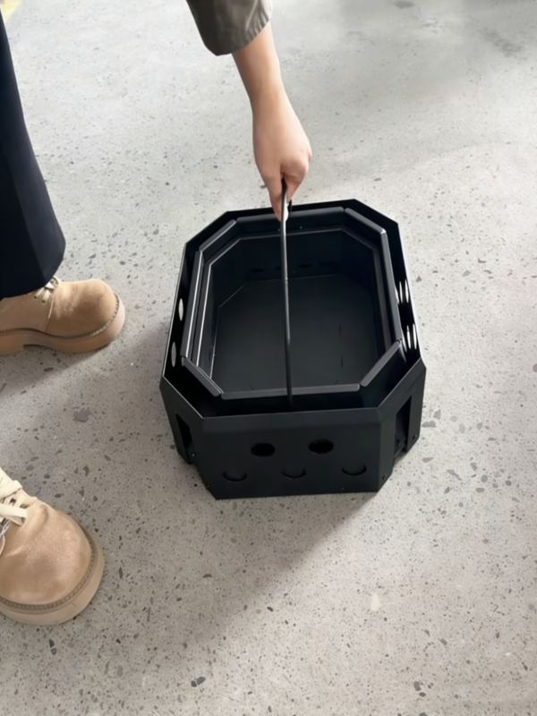 Foldable Carbon Steel Portable Stove