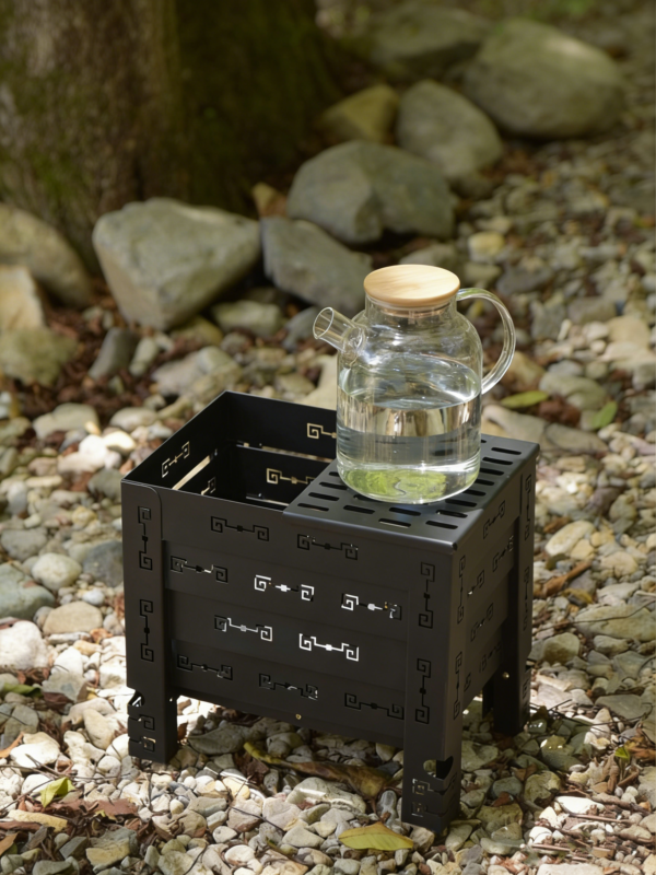 Outdoor Rune Fire Platform