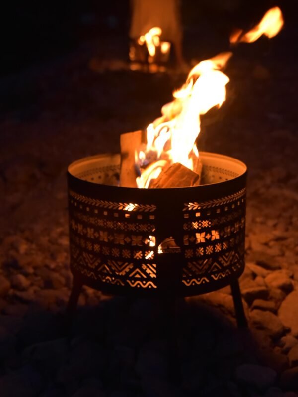 Outdoor Portable Round Fire Platform