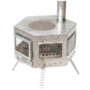 Outdoor Stainless Steel Multifunctional Hexagonal Stove
