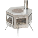 Outdoor Stainless Steel Multifunctional Hexagonal Stove