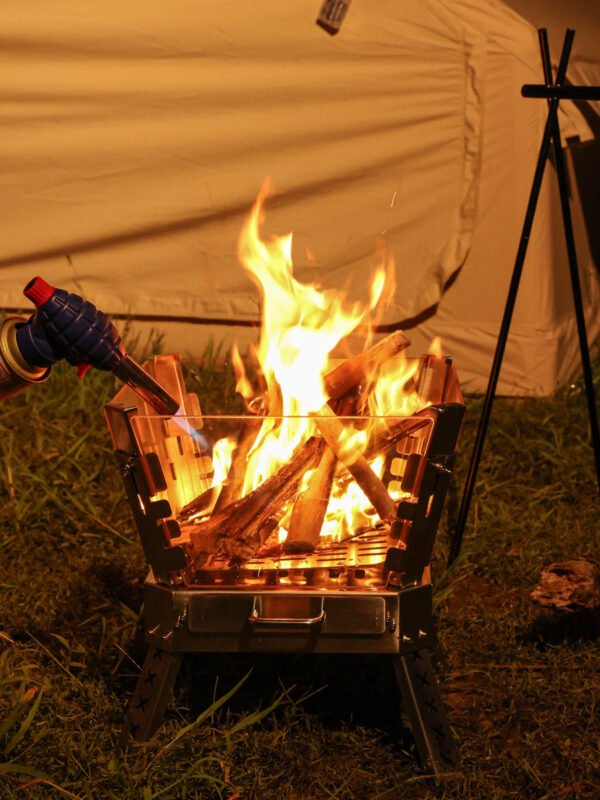 主图-3 Outdoor Four-sided Glass Fire Pit