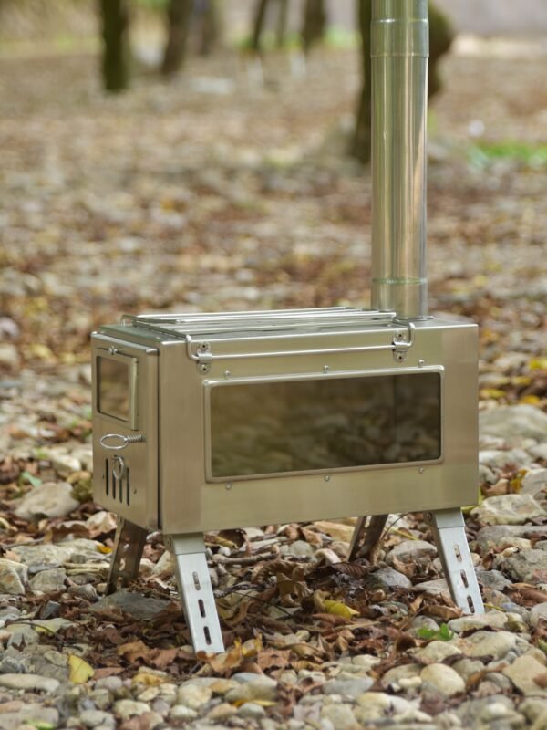 Outdoor Single-sided Glass Wood Stove