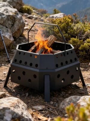 Outdoor Folding Fire Platform