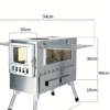 Outdoor Stainless Steel Integrated Oven