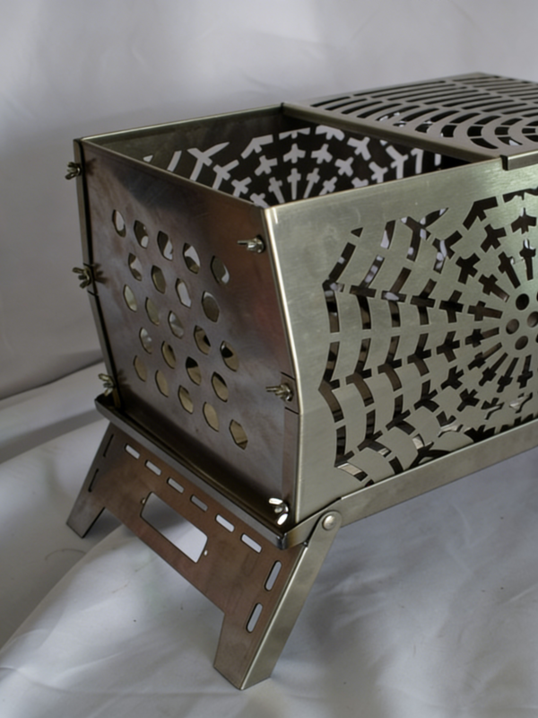 Carbon Steel Fire Pit for Outdoor Courtyard