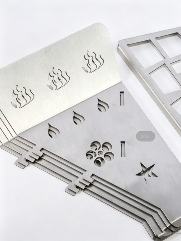 Portable folding fire pit with charcoal grill