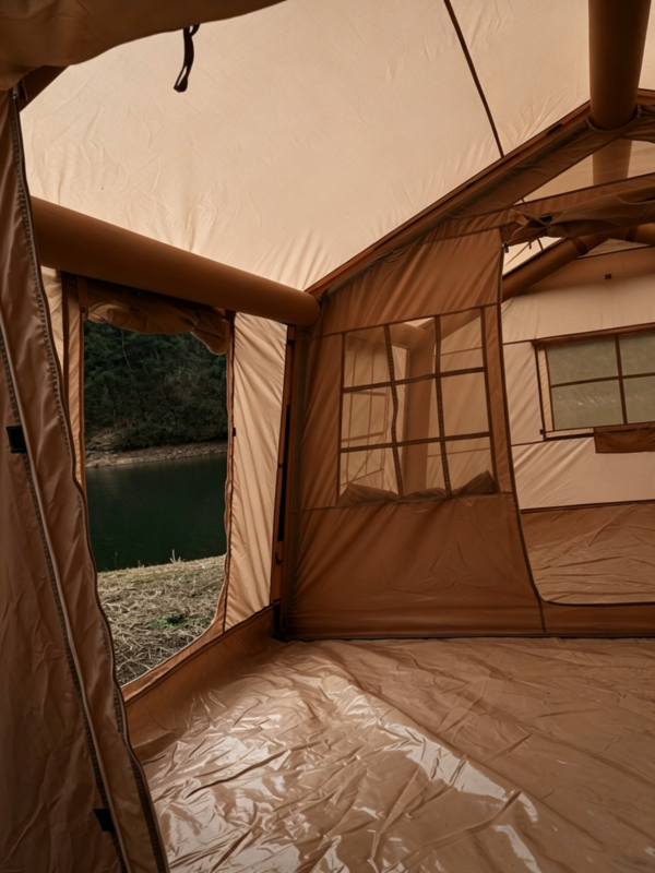 Self-inflating Tent Portable Outdoor Camping Cabin